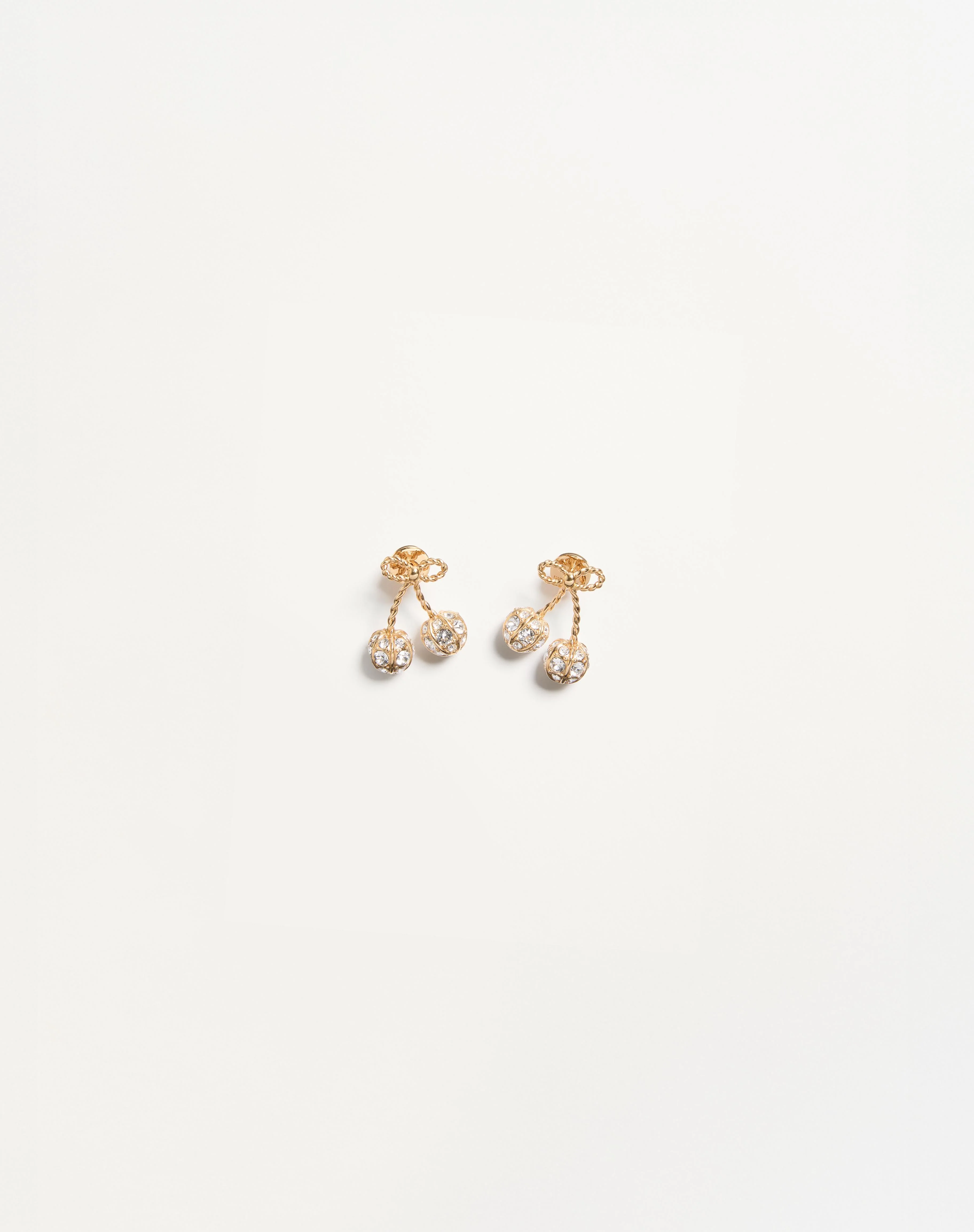 CHERRYFIC METAL AND SWAROVSKI® CRYSTAL EARRINGS - 1