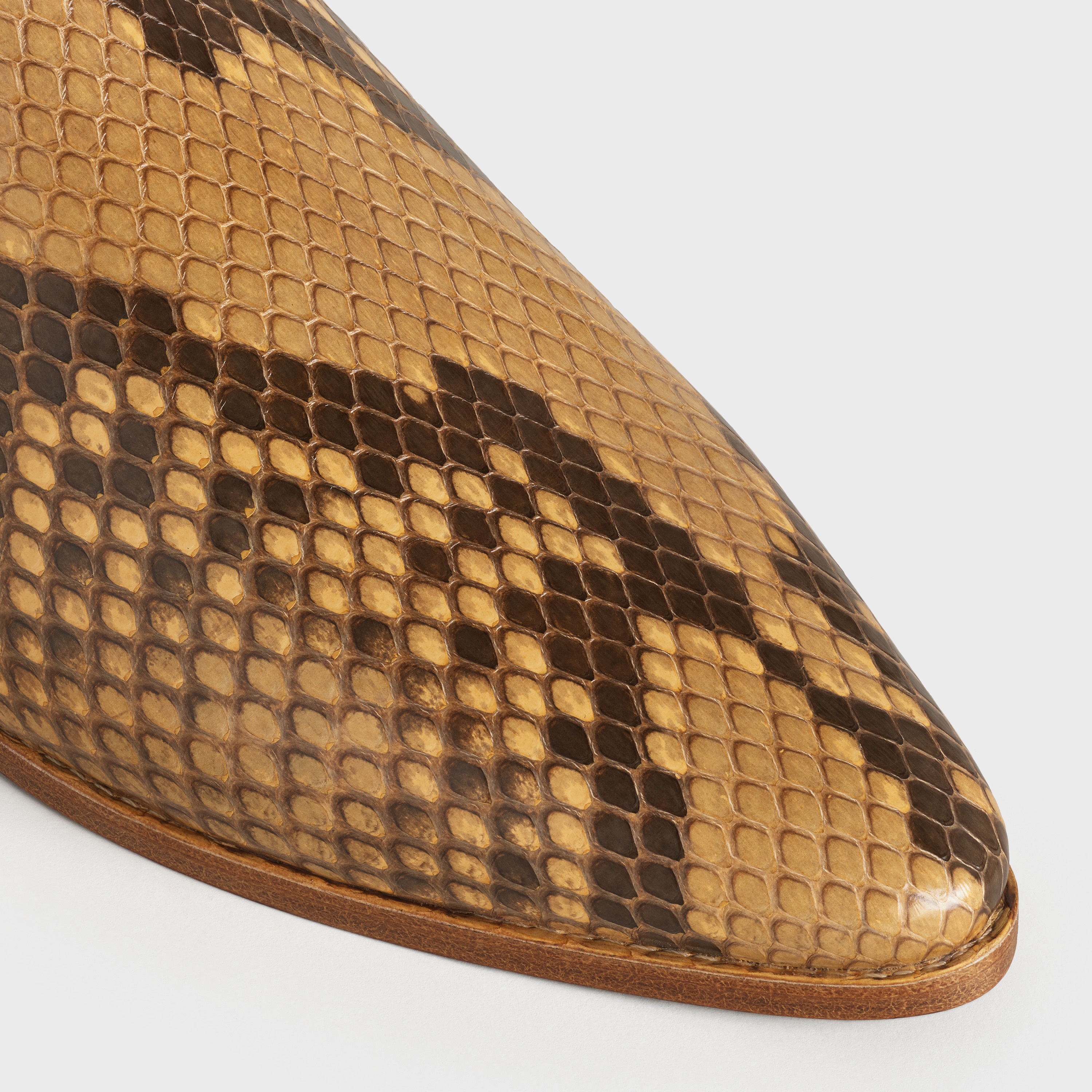 CELINE JACNO BABOUCHE IN SHINY PYTHON - 4