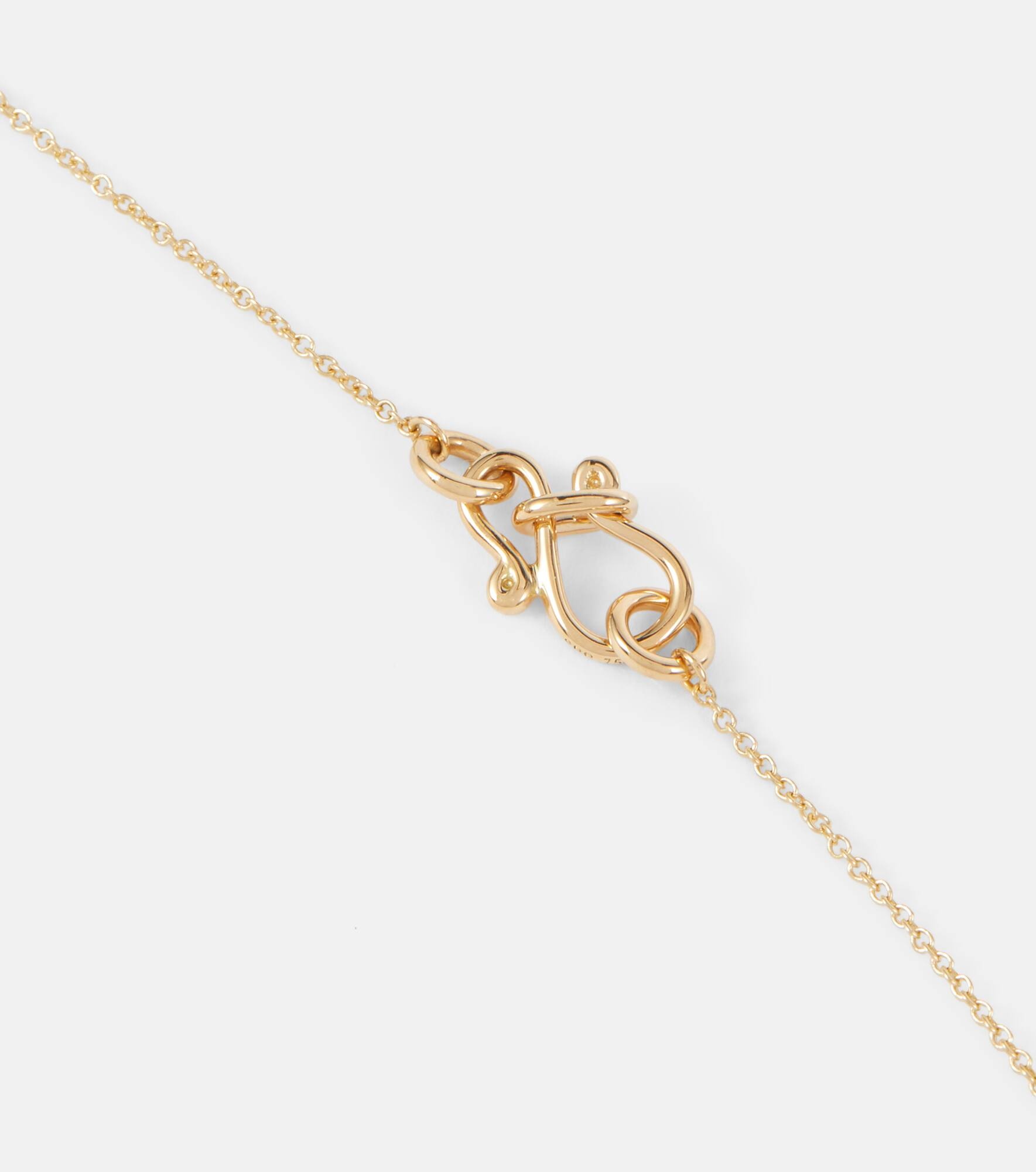 Orangerie de Coeur 18kt gold necklace with diamonds - 4