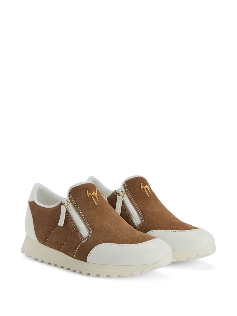 Giuseppe Zanotti Savarin bow velvet mules outlook
