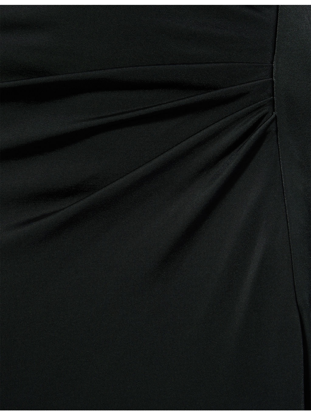 Off-Shoulder Draped Woven Maxi Dress - 6