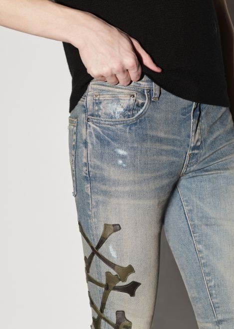 CAMO BONES JEAN - 5