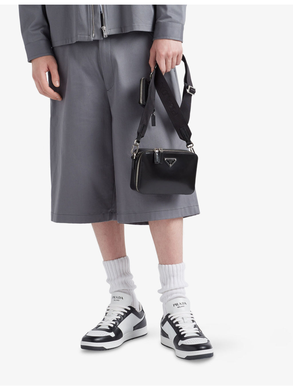 Downtown Leather Low-Top Trainers - 2