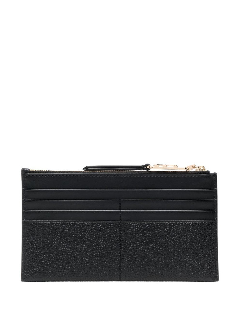 MICHAEL KORS logo-plaque leather wallet outlook