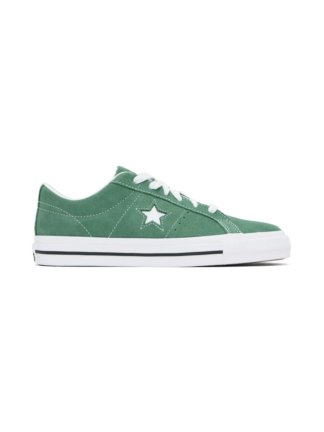 Green CONS One Star Pro Sneakers - 1