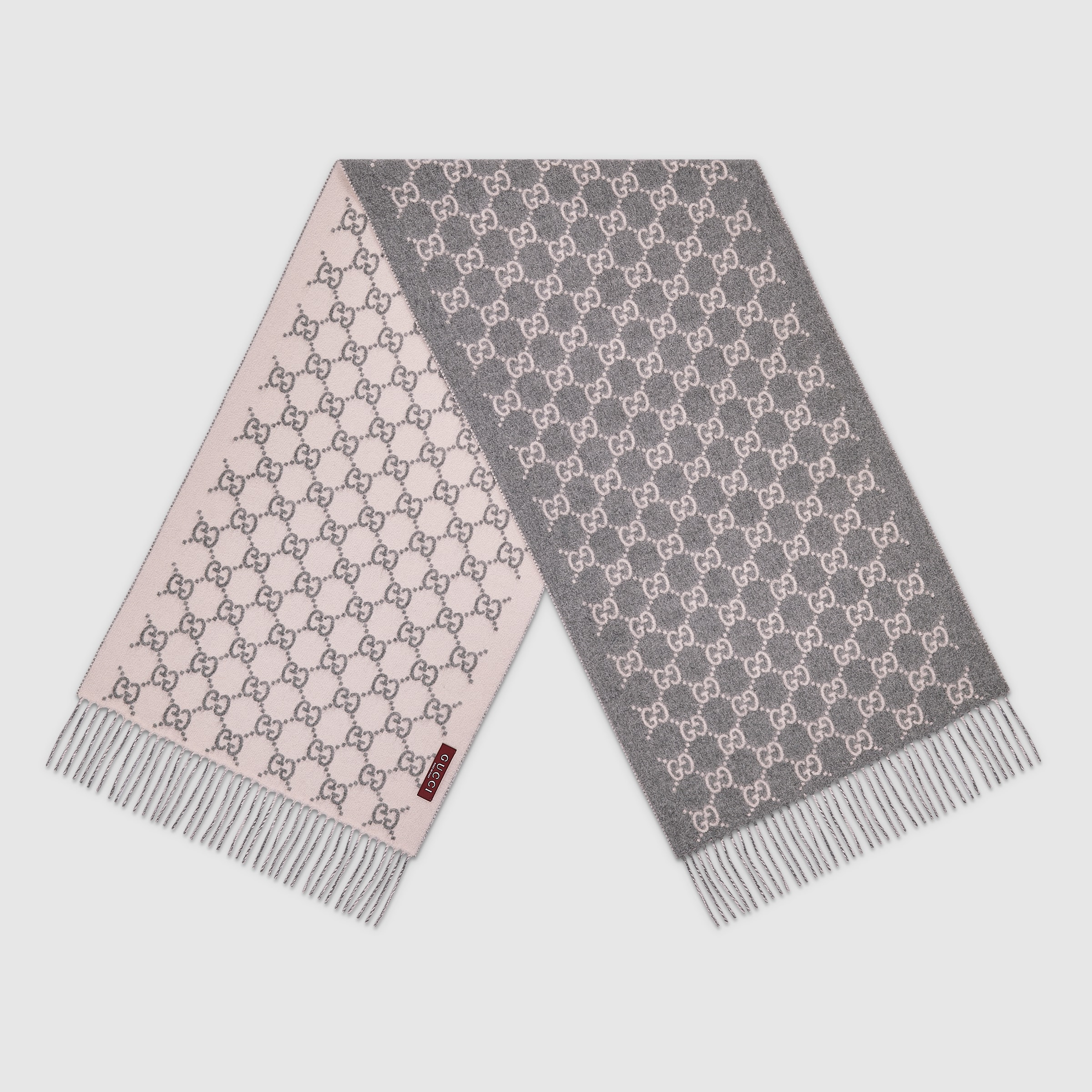 GG cashmere scarf - 2