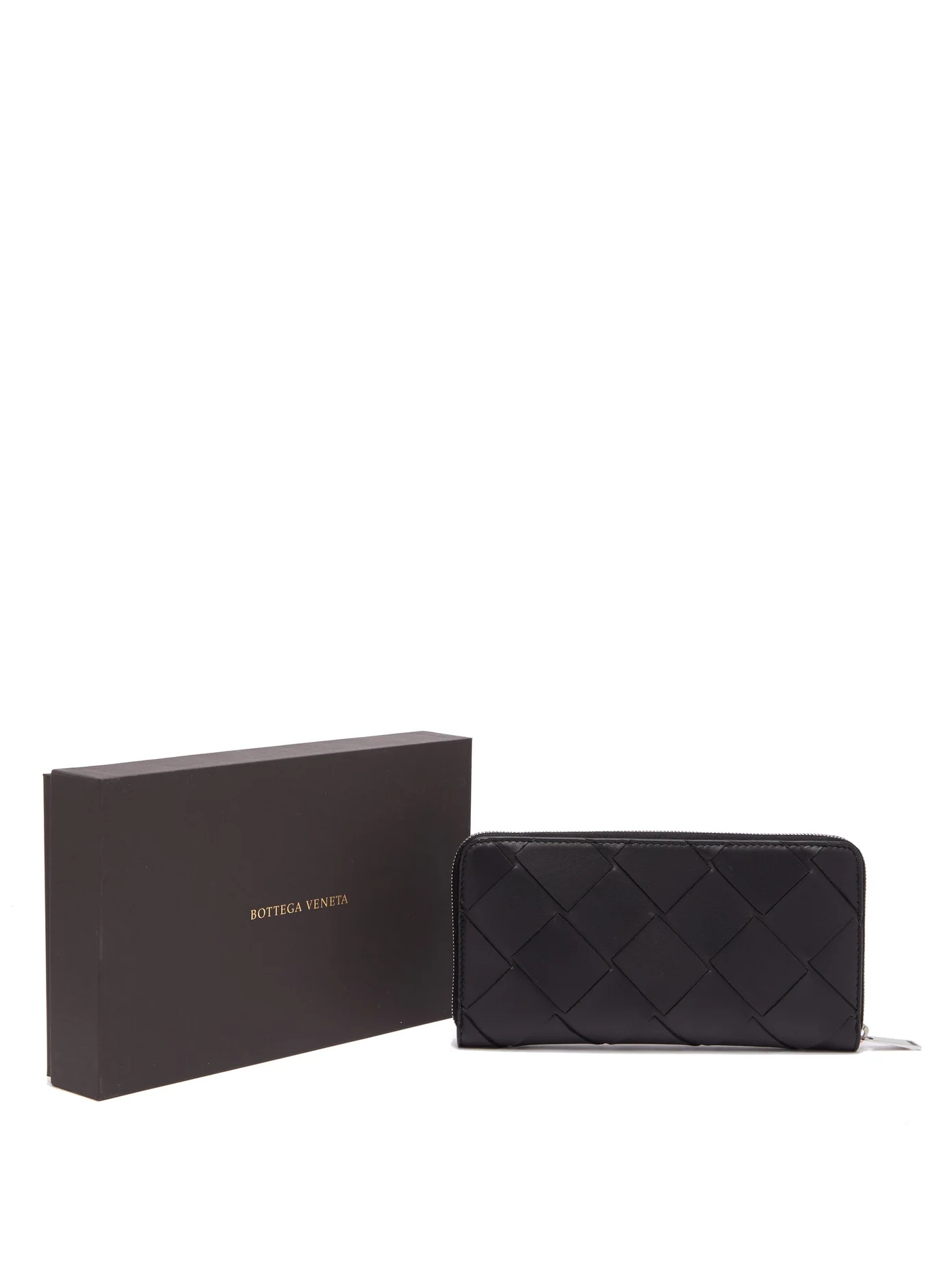 Maxi Intrecciato leather wallet - 4