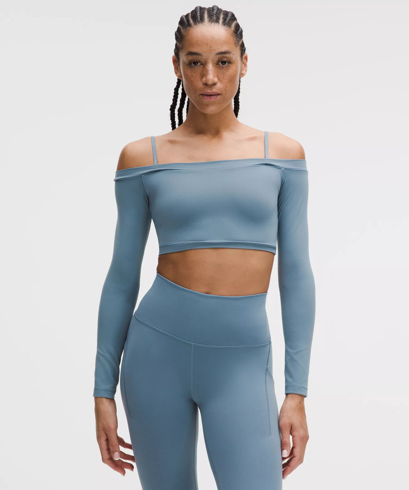 Wunder Train Off-Shoulder Long-Sleeve Shirt 1