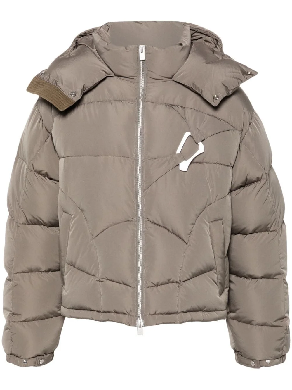 Abstract puffer jacket - 1
