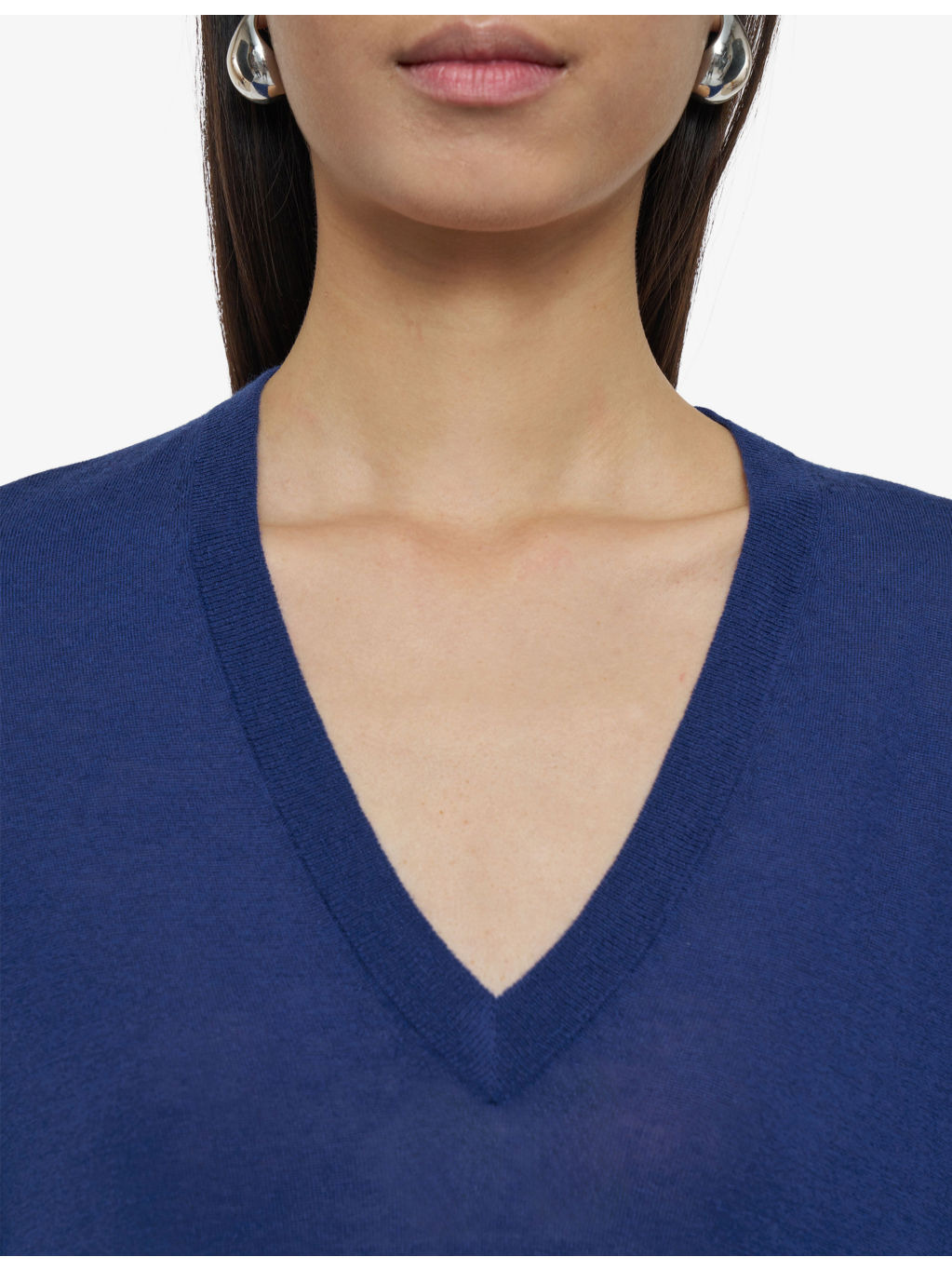 Cashair V-Neck Cashmere Jumper - 5