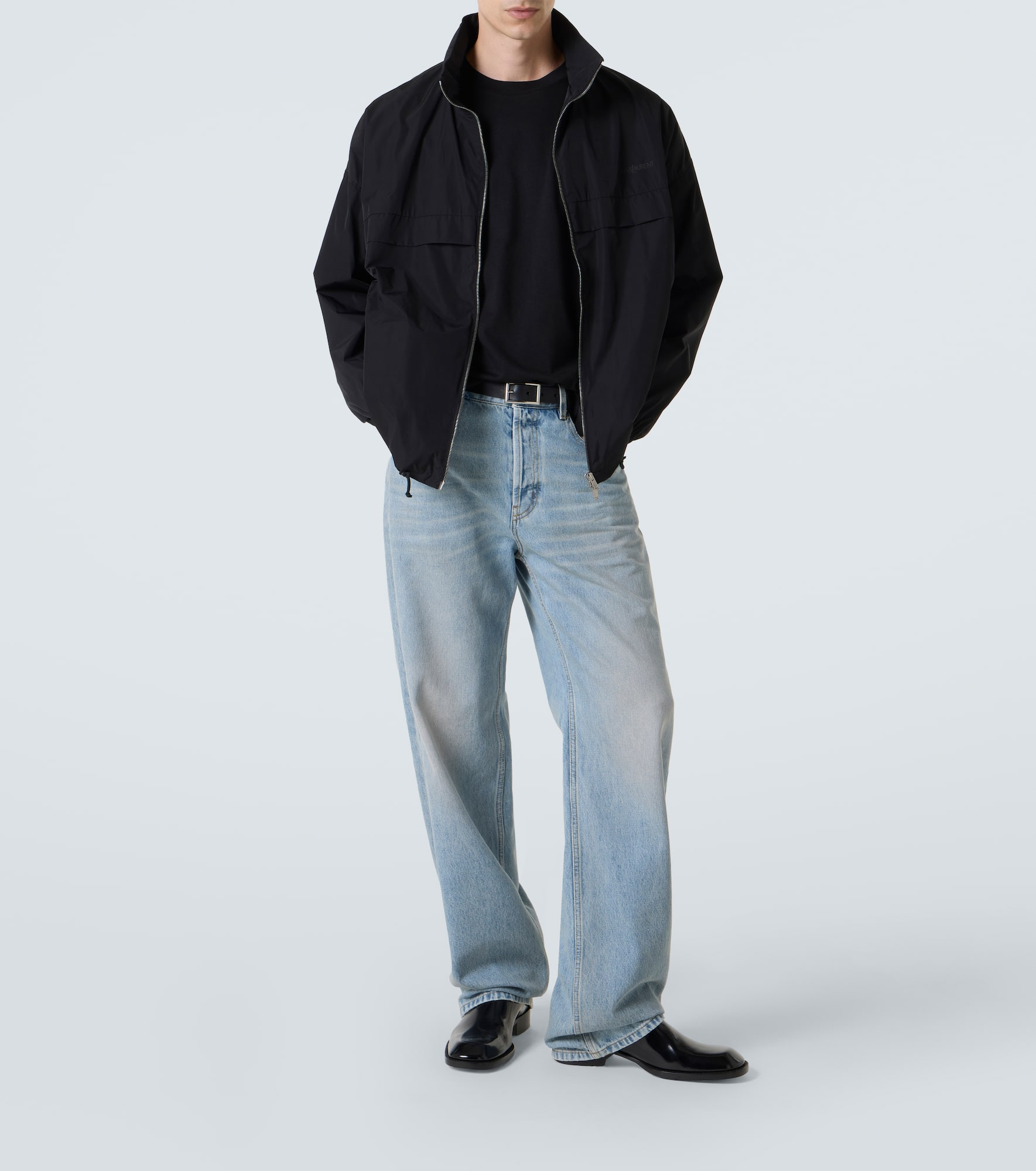 Cotton-blend T-shirt - 2