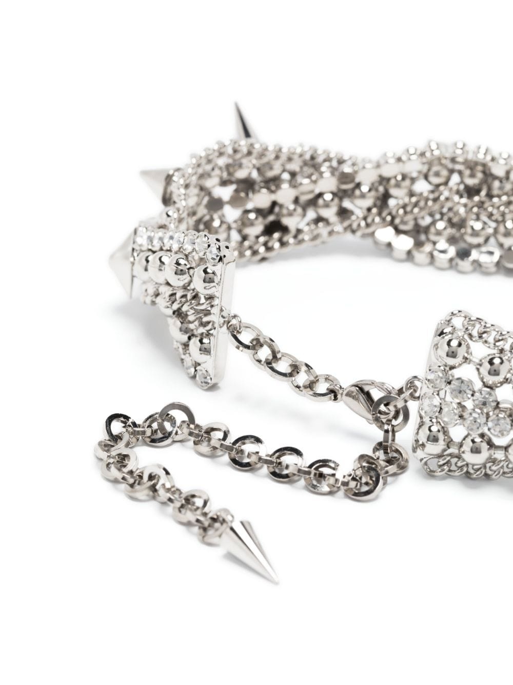 Crystal-embellished choker necklace - 3