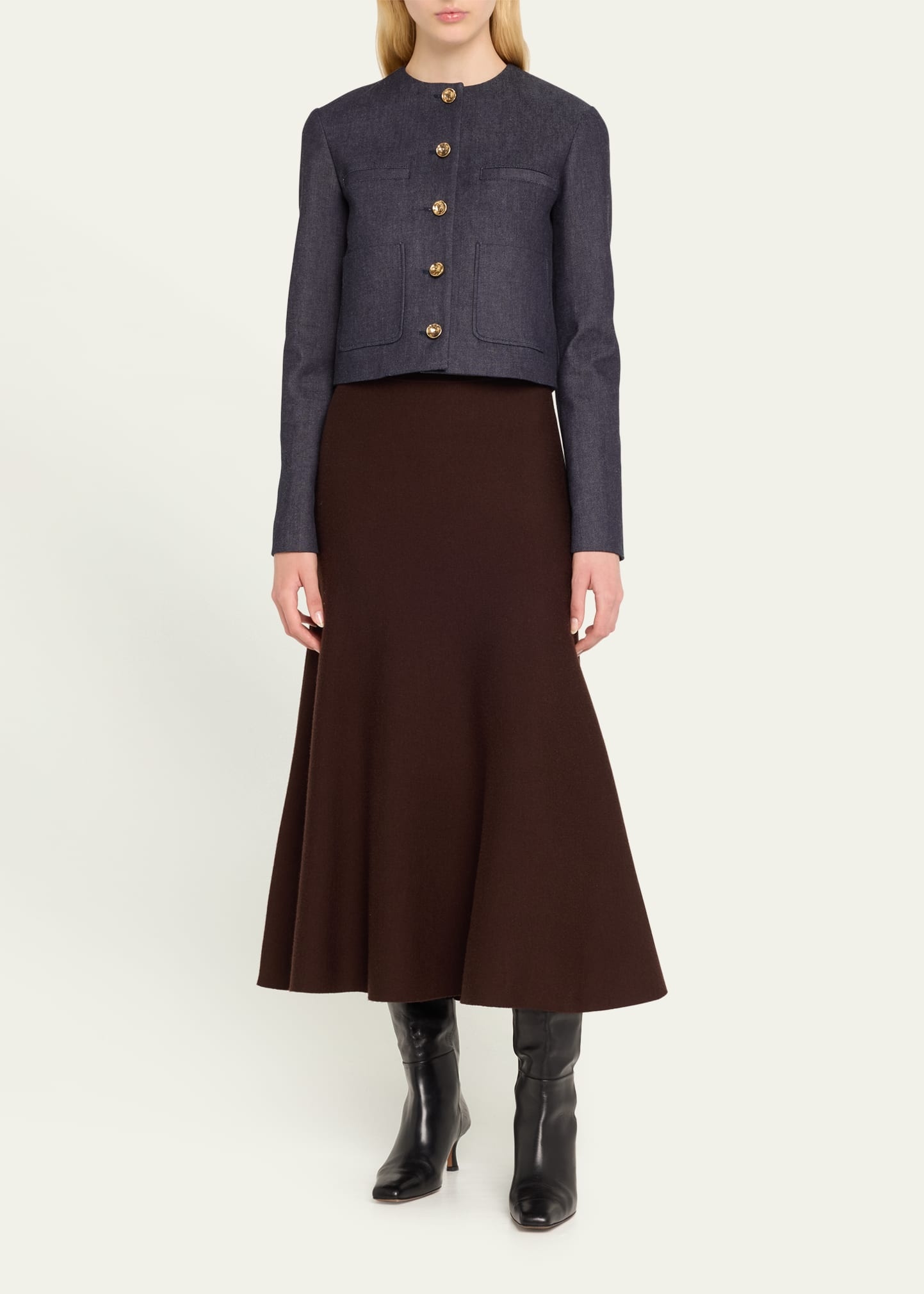 Bernadette Slim Denim Jacket - 2