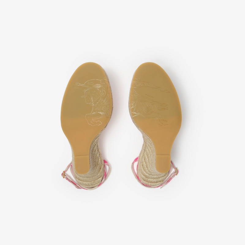 Check Mews Espadrille Pumps​ 5