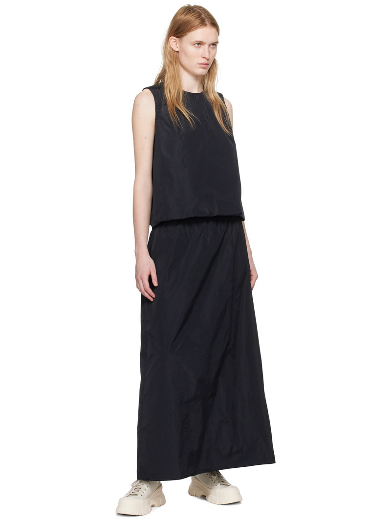 SOFIE D'HOORE Navy Long Pencil Maxi Skirt outlook