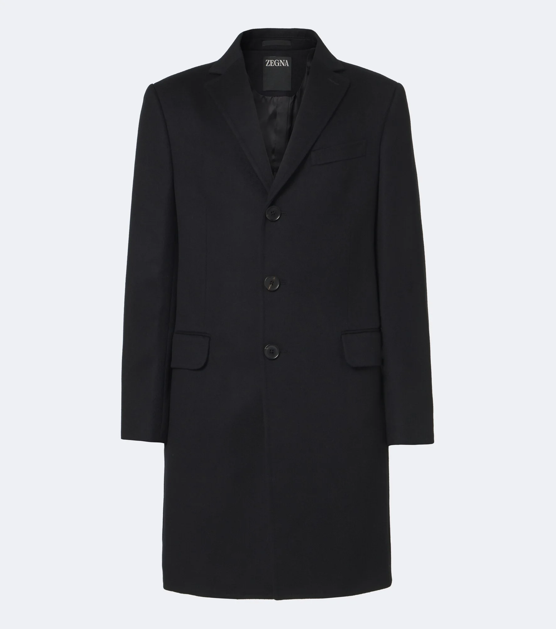 Wool and cashmere-blend coat - 1