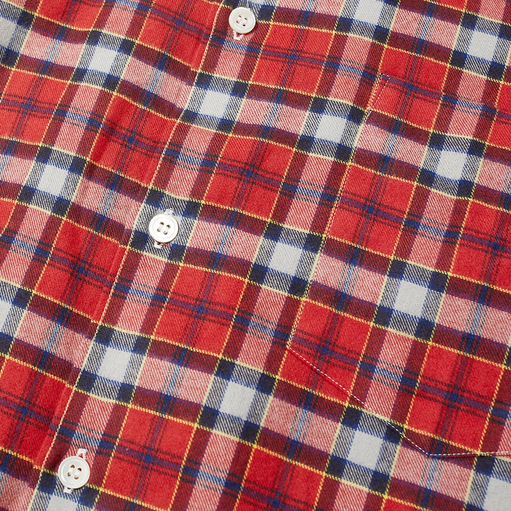 Comme des Garcons Homme Plus Tartan Front Stripe Shirt - 2