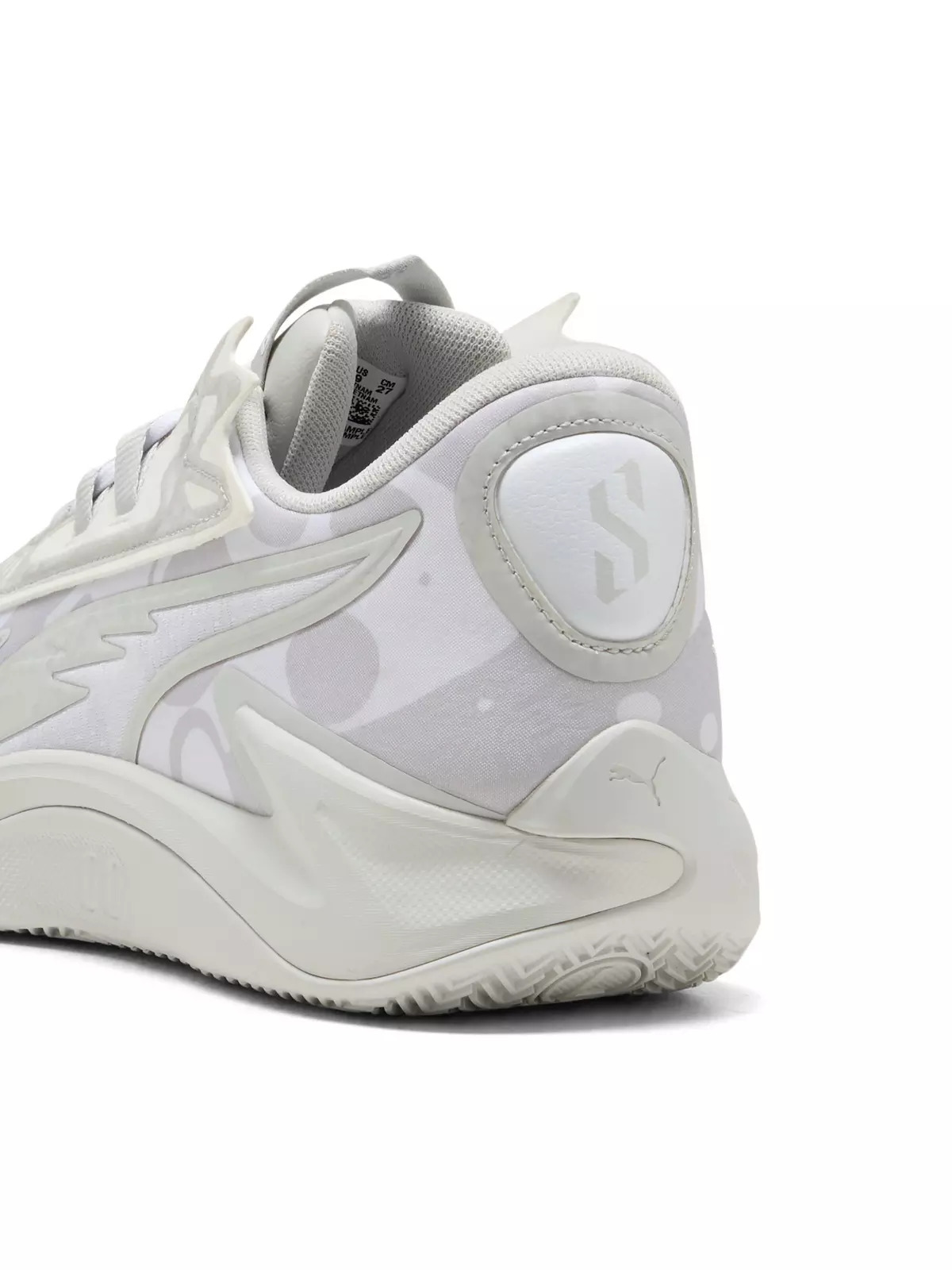 PUMA Scoot Zeros II "Glacial Grey/PUMA White" Men's Basketball Shoe - 6