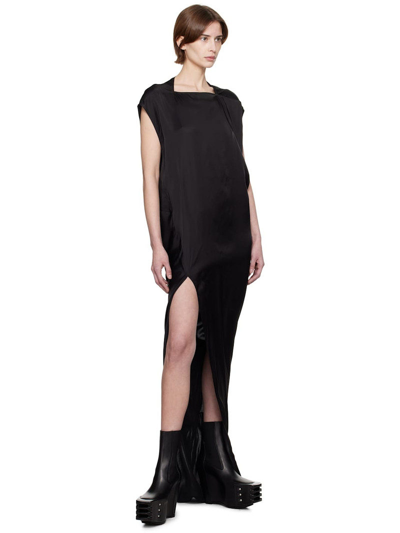 Rick Owens Black Hollywood Edfu Maxi Dress outlook