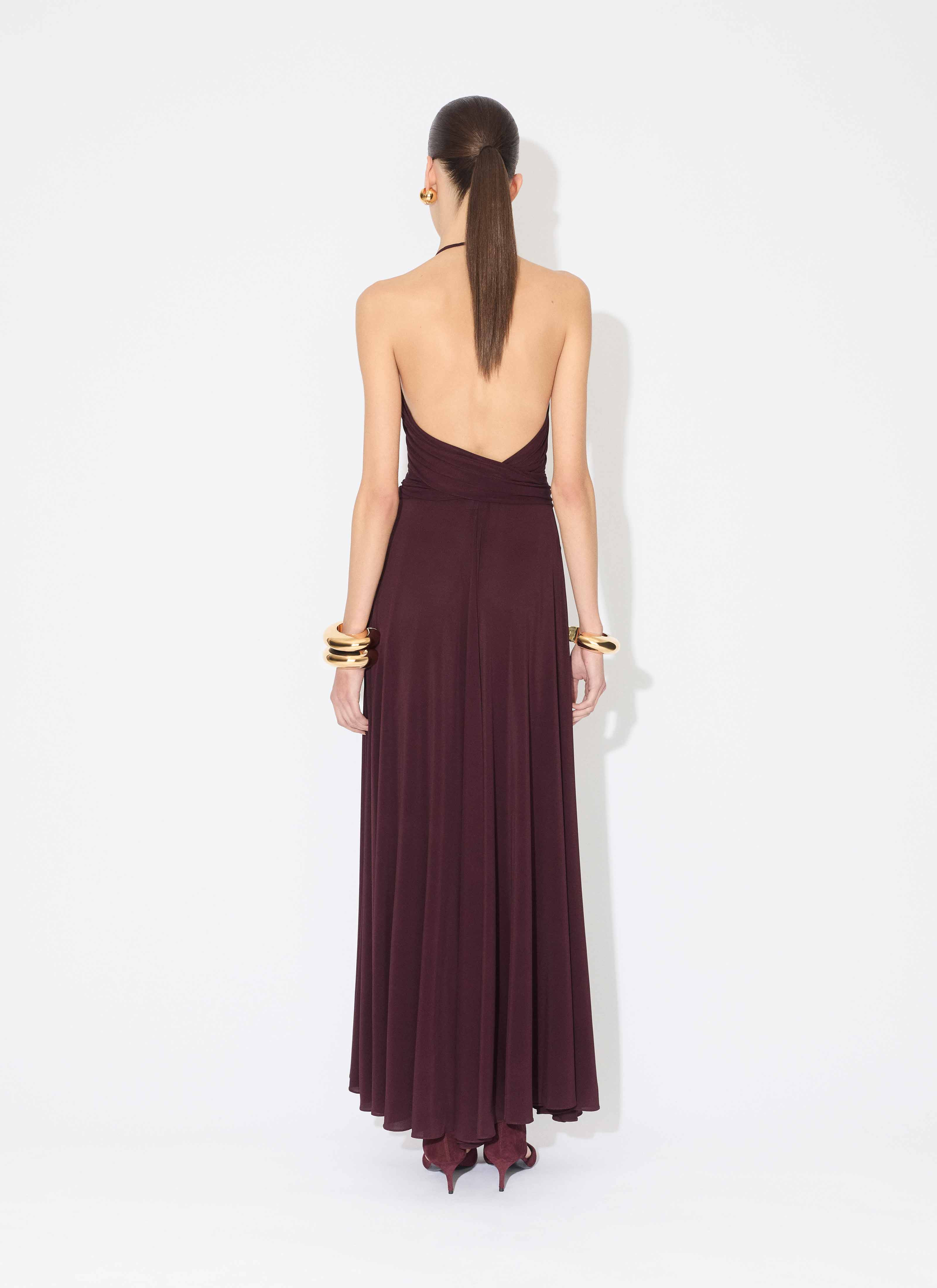 SOFT JERSEY CROSS DRESS - 3