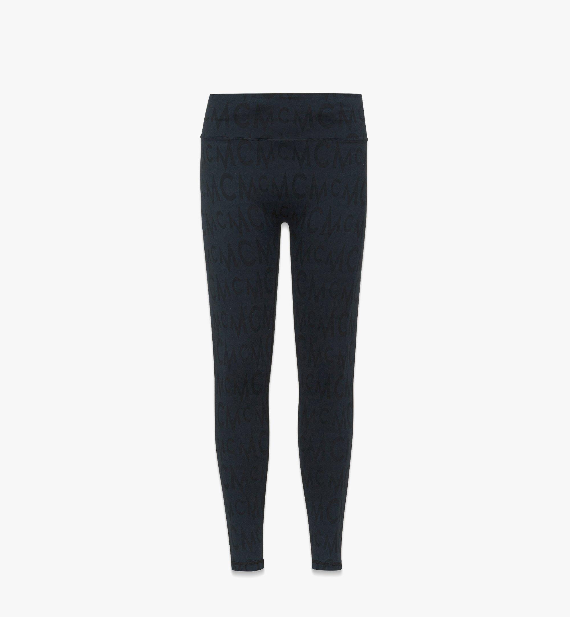 Monogram Leggings in Recycled Nylon - 3