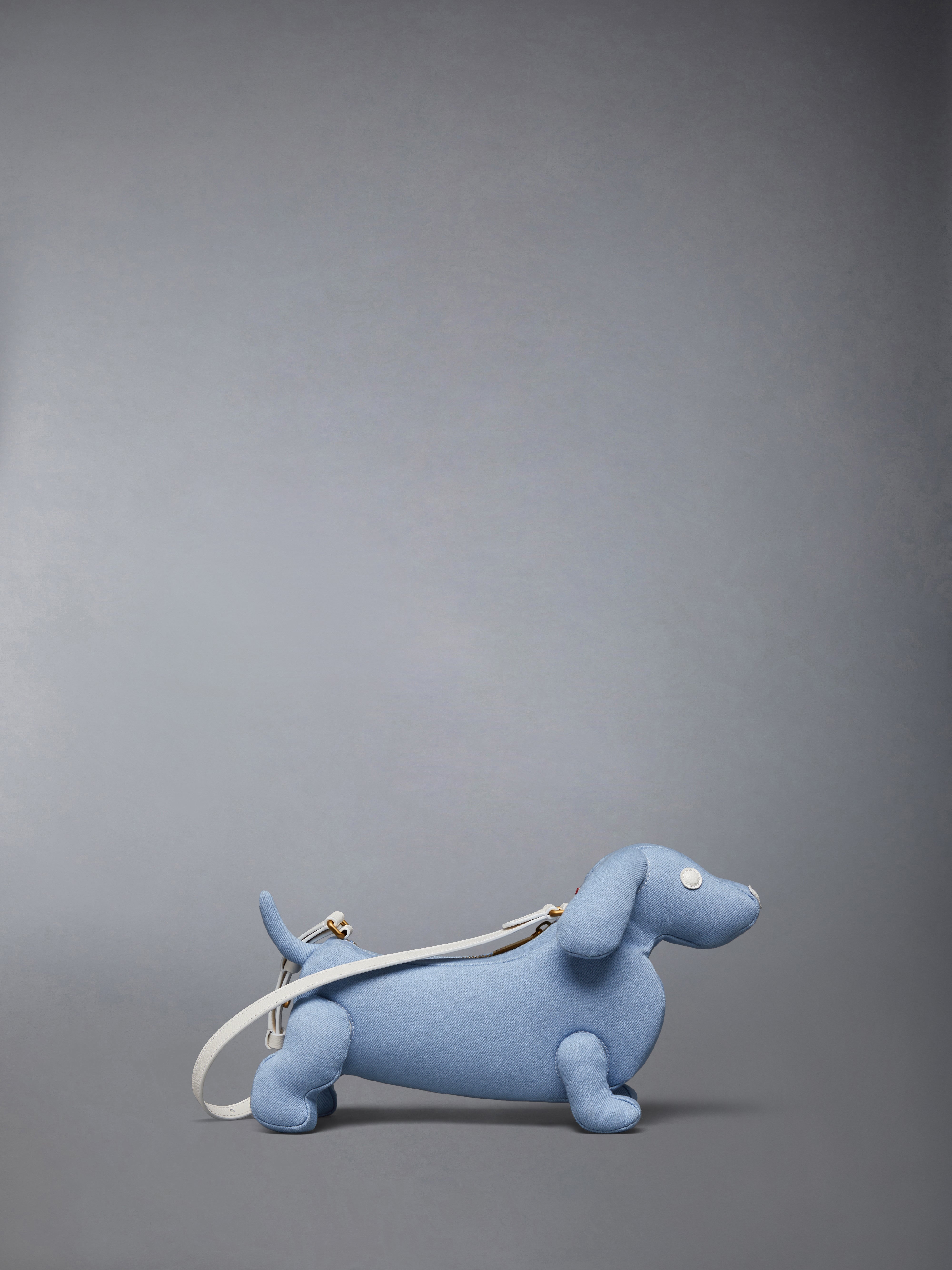 HECTOR BAGUETTE BAG IN SELVEDGED DENIM - 3