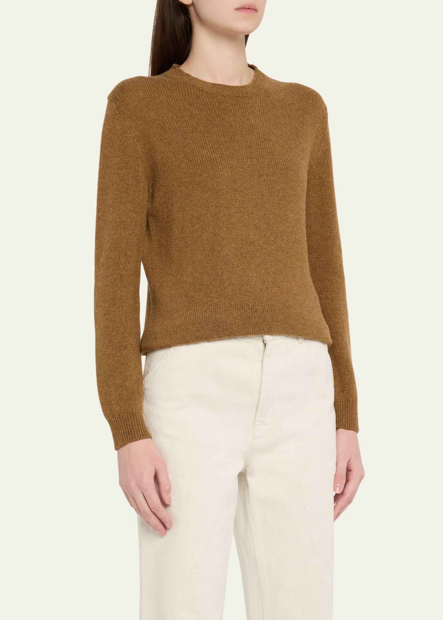 Fobello V-Neck GG 8 Baby Cashmere Sweater - 4