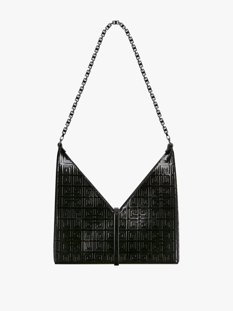 SMALL CUT OUT BAG IN 4G LEATHER WITH CHAIN 5