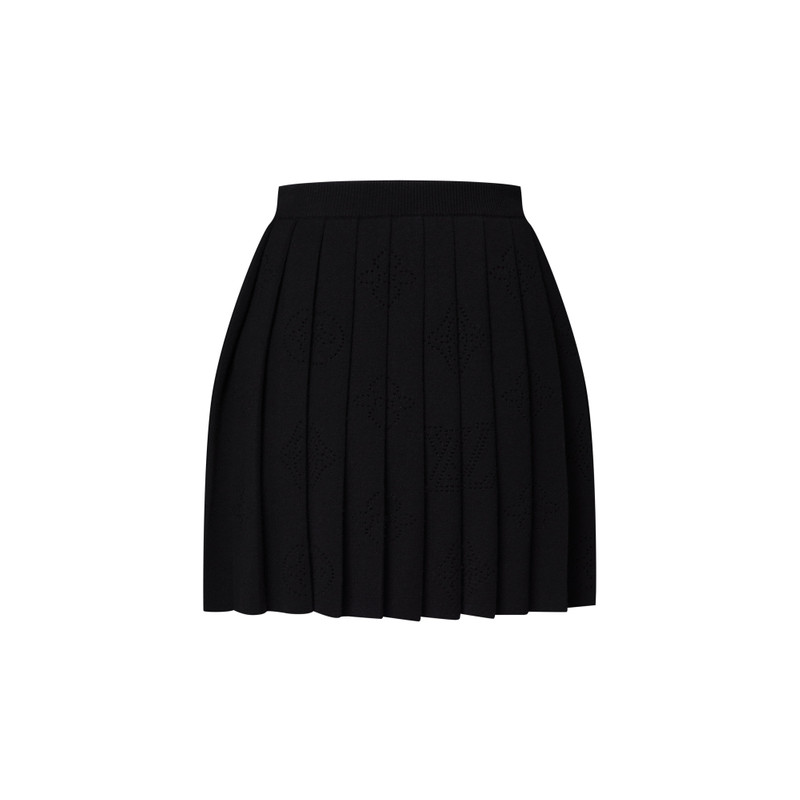 Pleated Mahina Knit Skirt 3