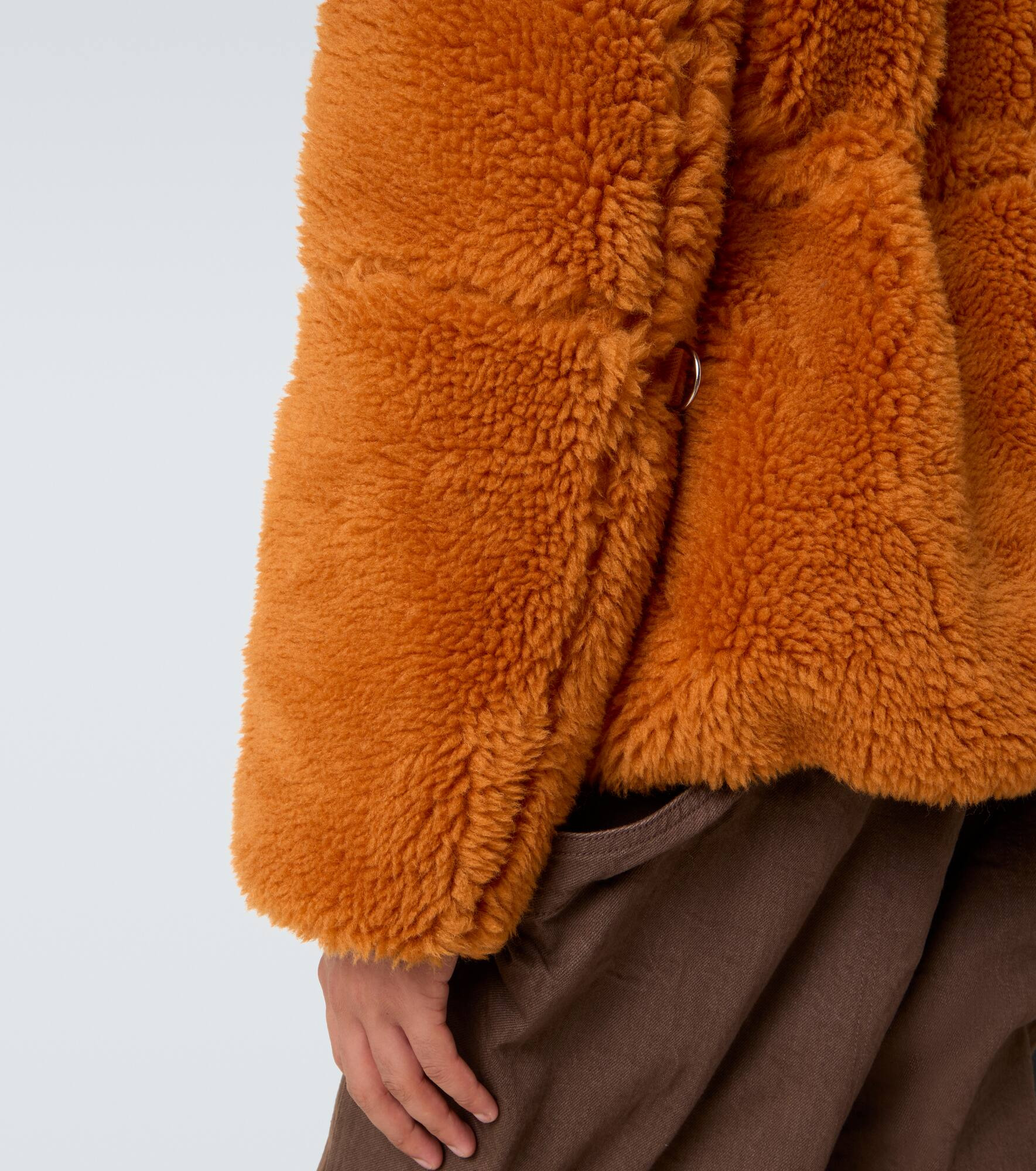 Wool-blend and canvas jacket - 7
