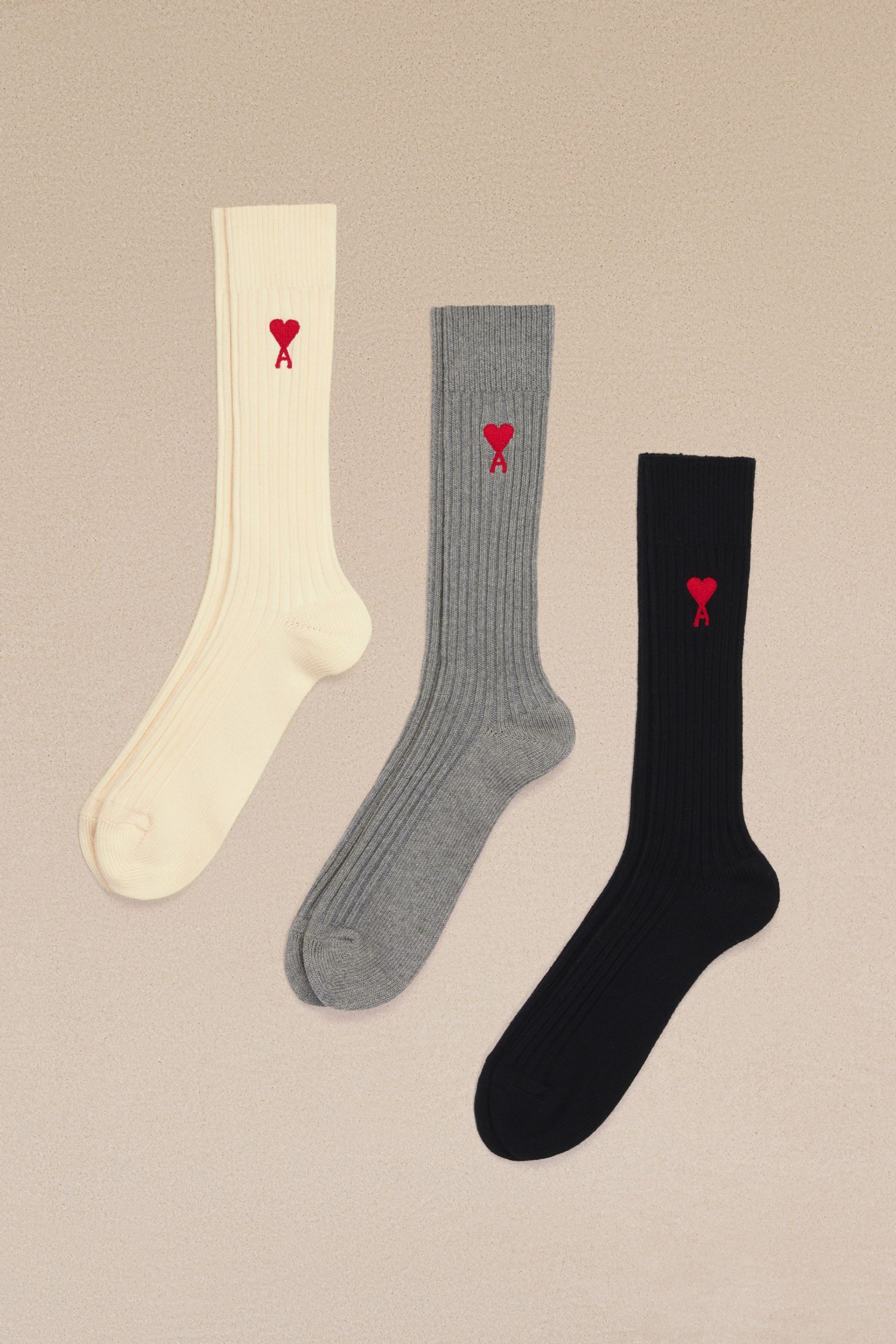 Three Pack Ami de Coeurs Socks - 2