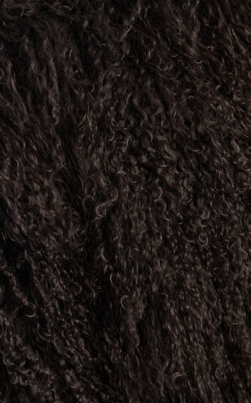 Charlotte Shearling Jacket dark grey 5