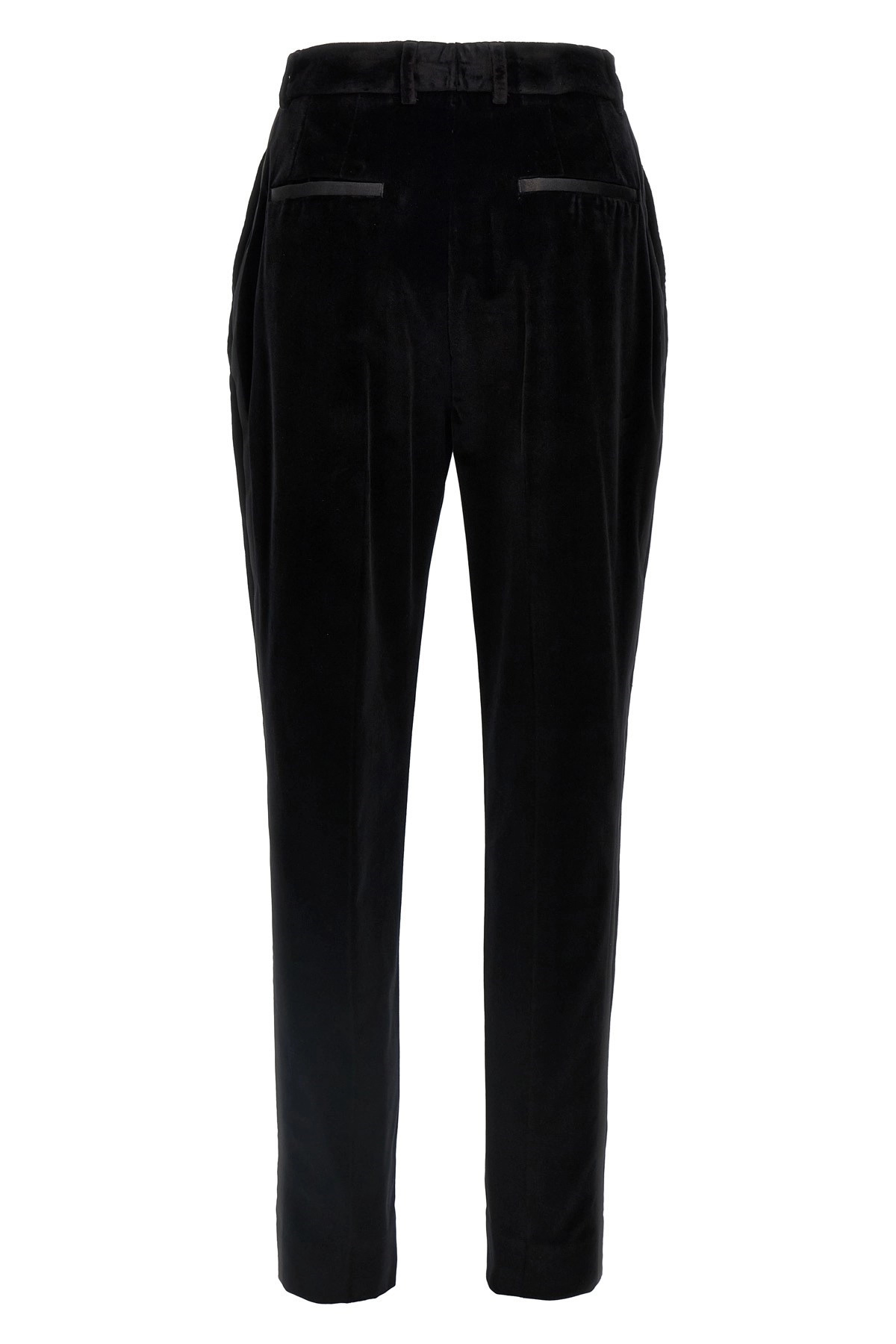 Velvet tuxedo pants - 2