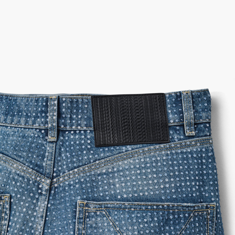 CRYSTAL DENIM OVERSIZED JEAN 6