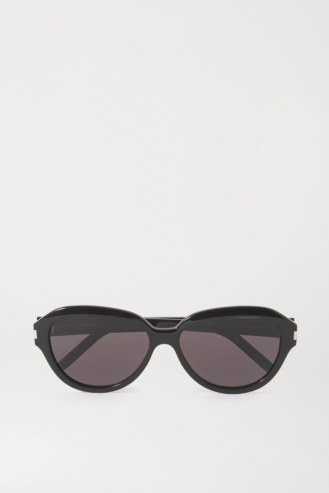 Round-frame acetate sunglasses - 1