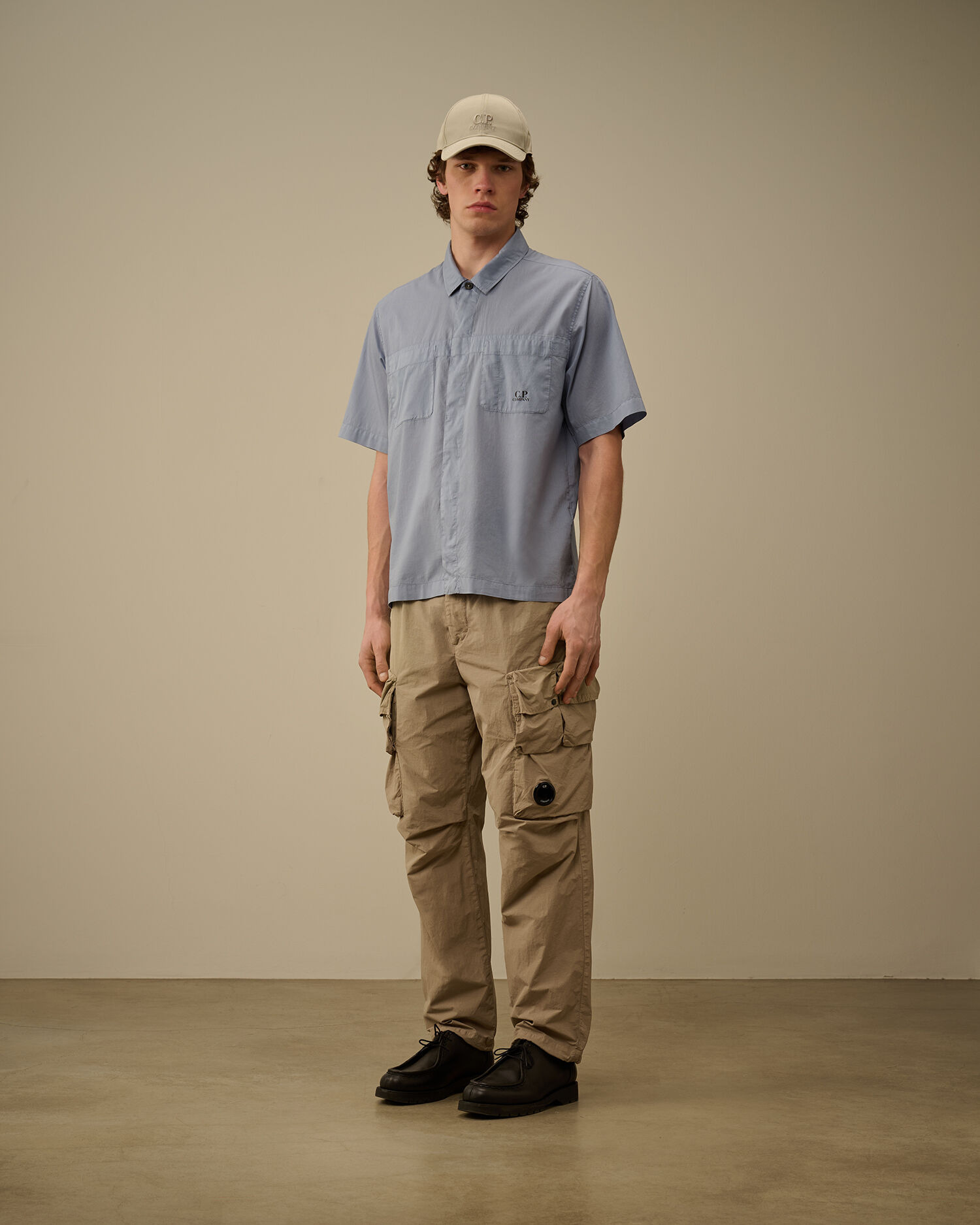Light Mussola Boxy Short Sleeve Shirt - 2