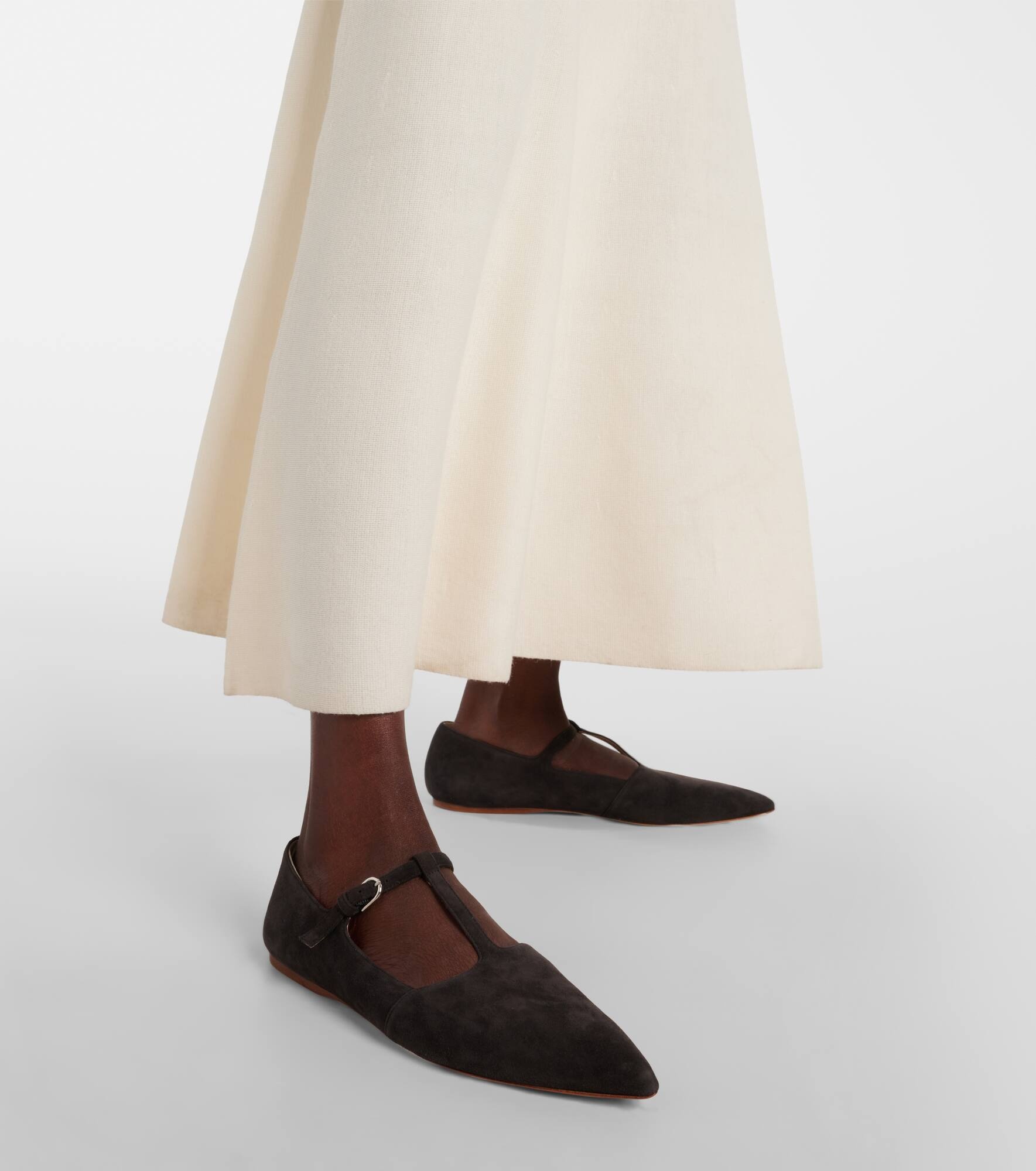Lola suede ballet flats - 4