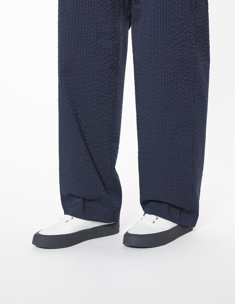 Maison Kitsuné CANVAS LACE-UP SNEAKERS outlook