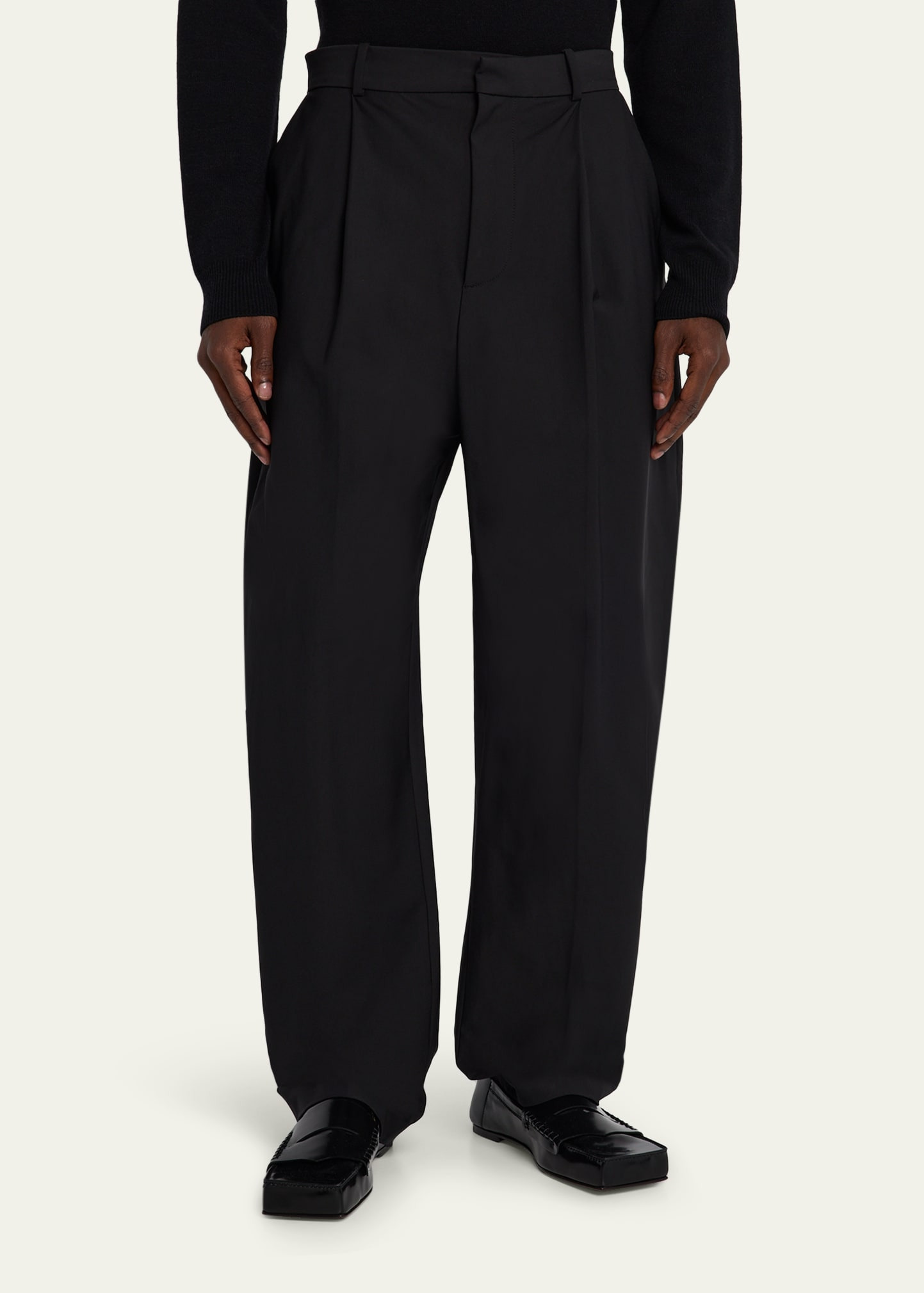 Men's Aero Pleated Wide-Leg Pants - 4