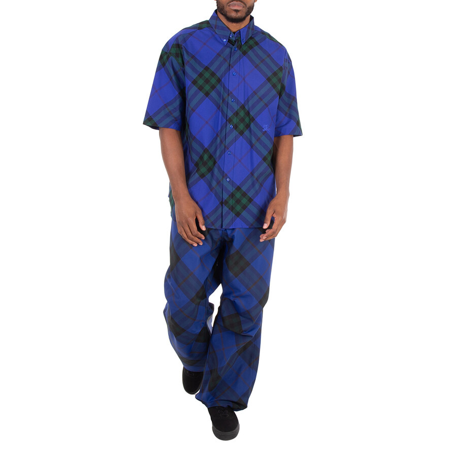 Burberry Check-Pattern Cotton Shirt - 4