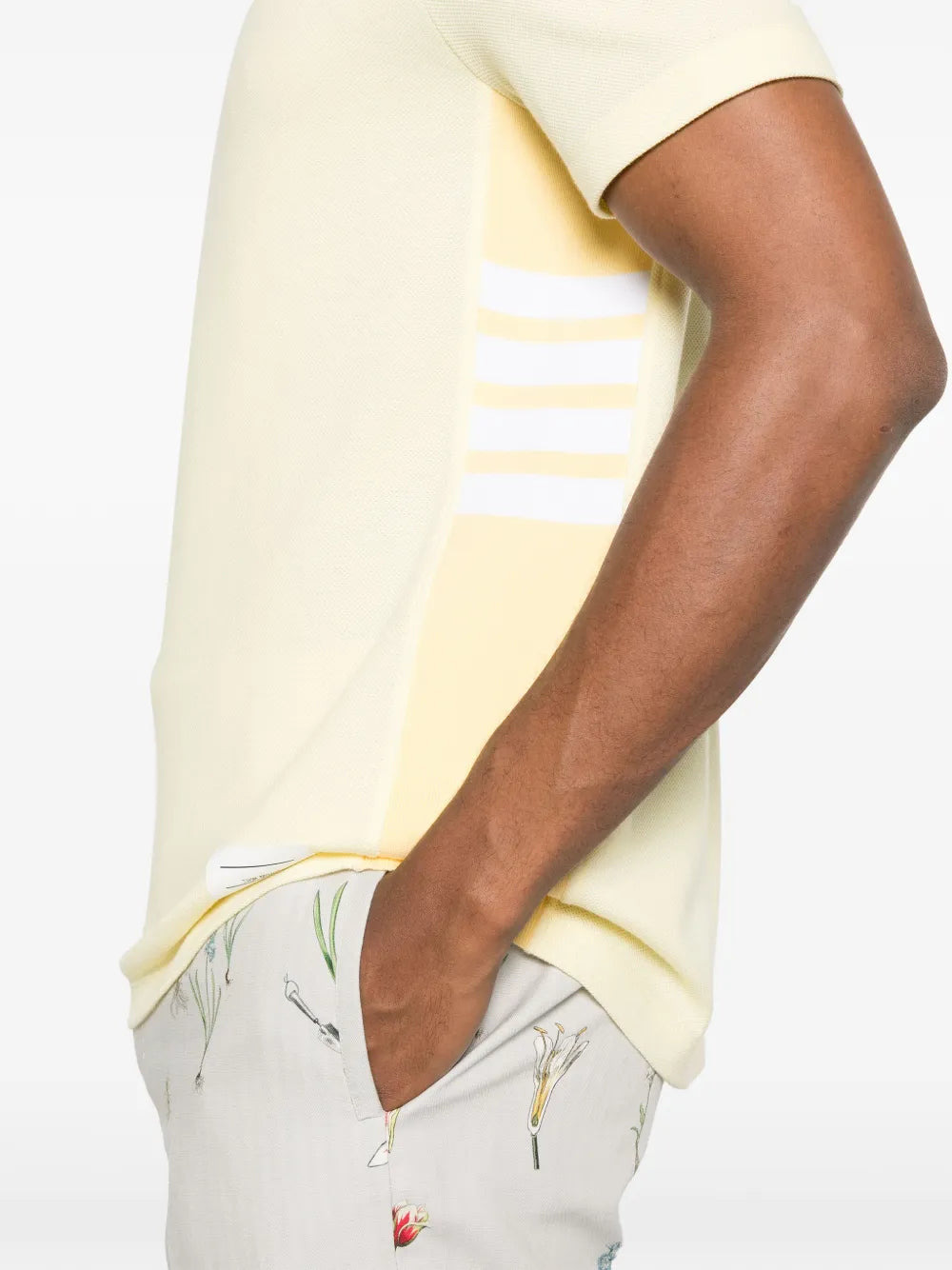 Classic Pique 4-Bar Tee Men - 4