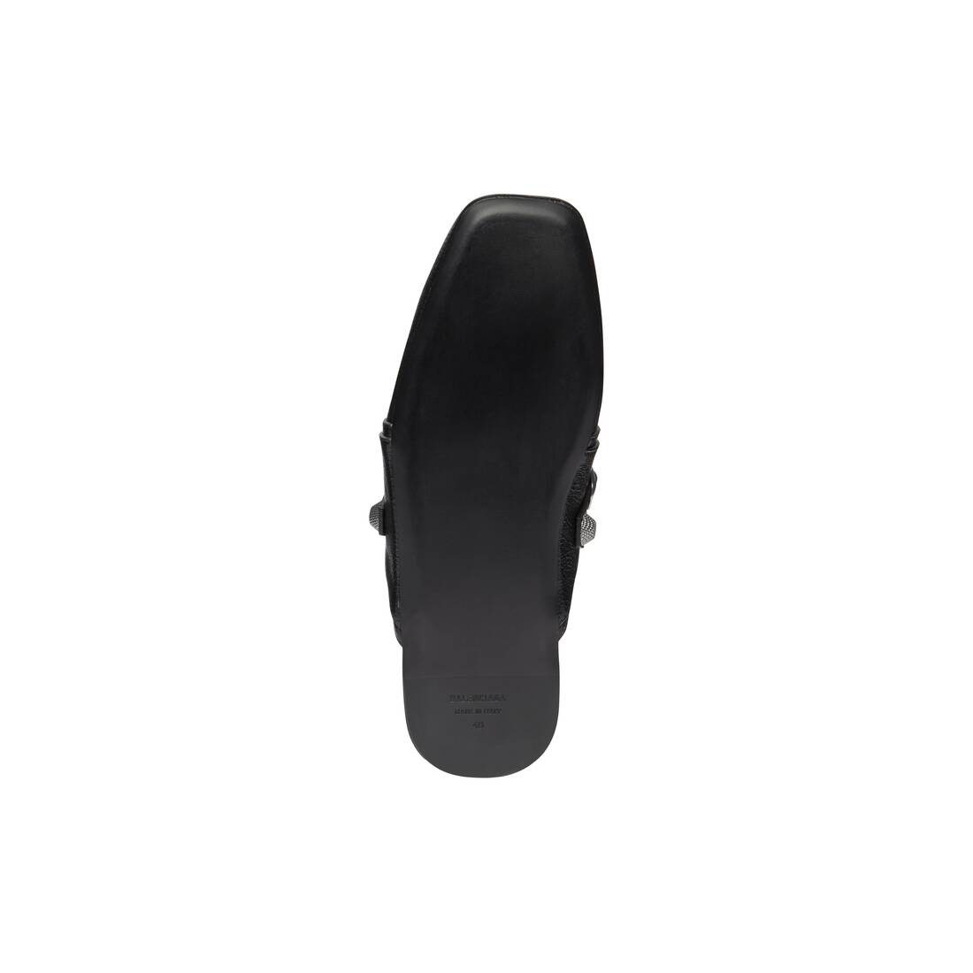 送料込 BALENCIAGA MEN'S COSY CAGOLE MULE IN BLACK Balenciaga Cosy Cagole Leather Mules | Black | FARFETCH