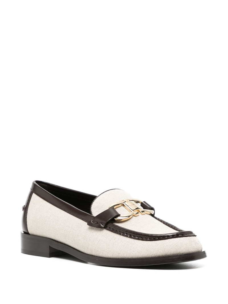 FERRAGAMO Gancini loafers outlook