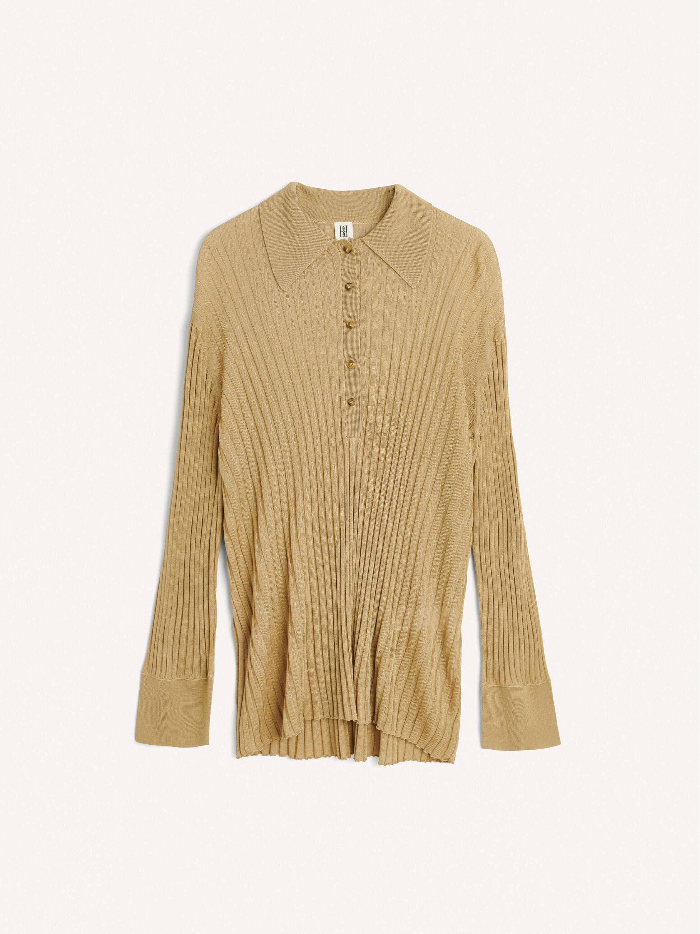 Delphine rib-knit sweater - 1