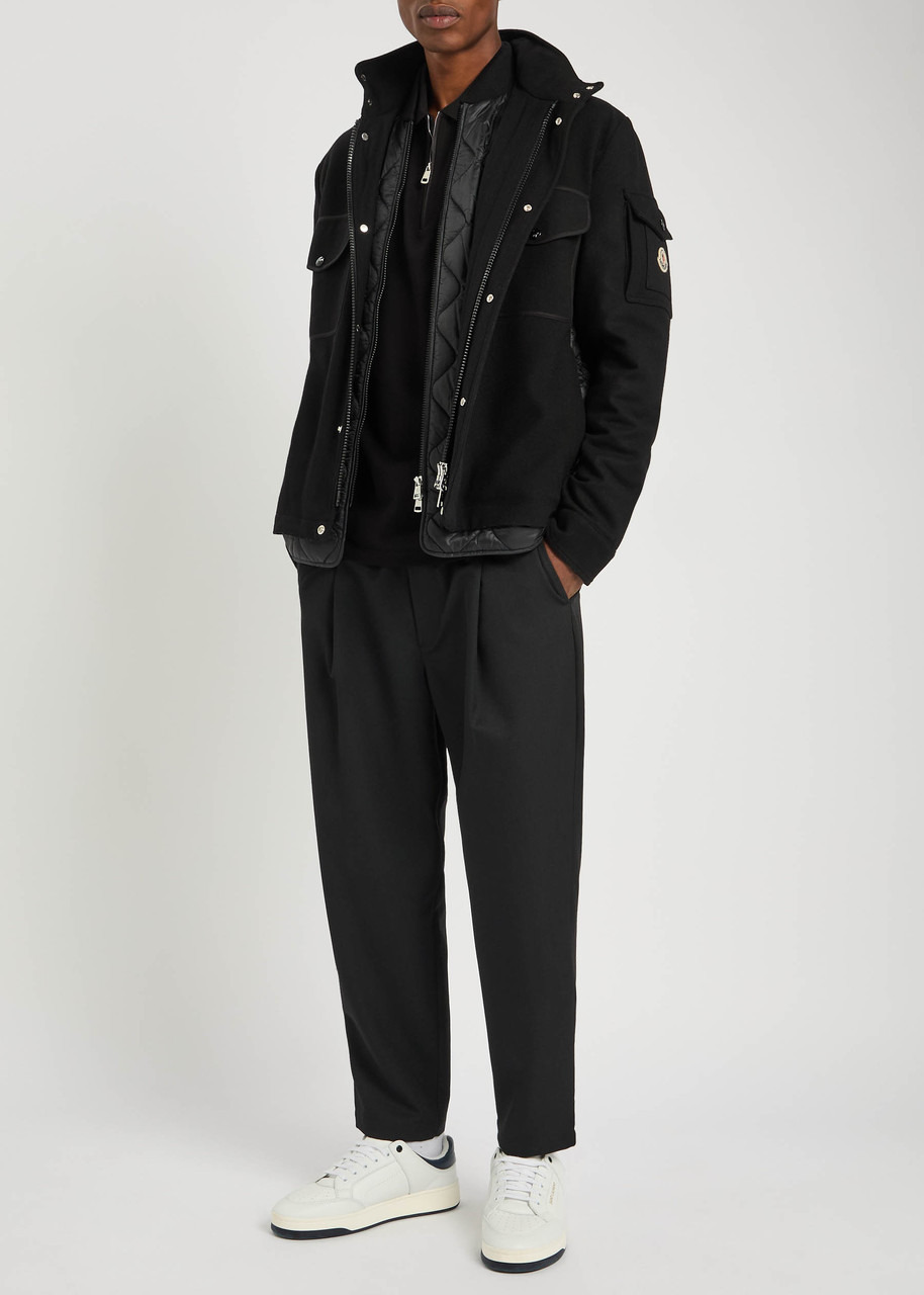 Moncler Avoine Panelled Wool and Shell Jacket - 4