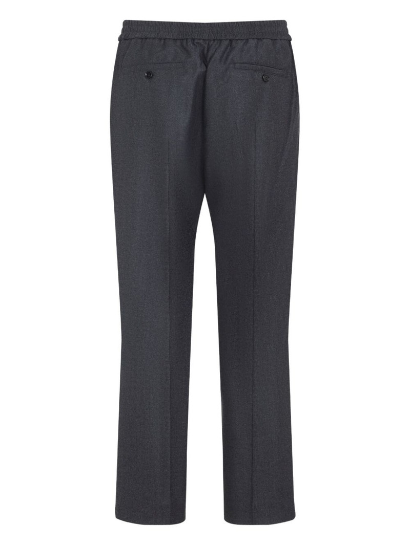AMI Paris elasticated-waist wool trousers outlook