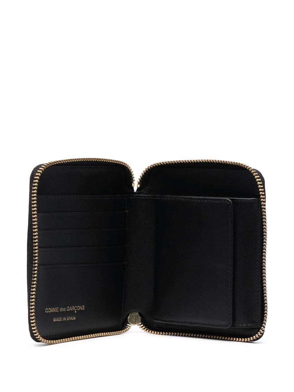 zip-up leather wallet - 3