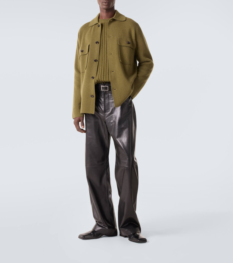 Allude Ribbed-knit wool and cashmere sweater outlook