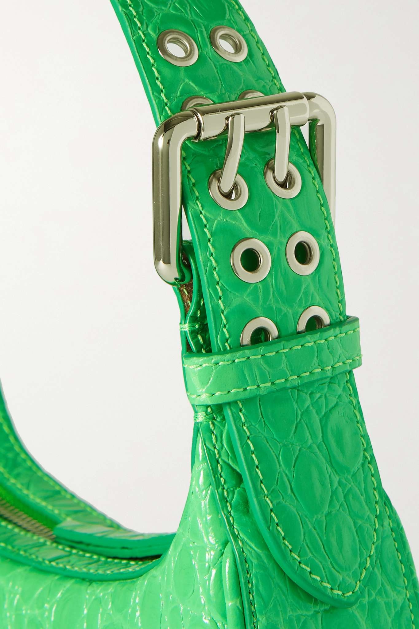 Mini Soho croc-effect leather shoulder bag - 4
