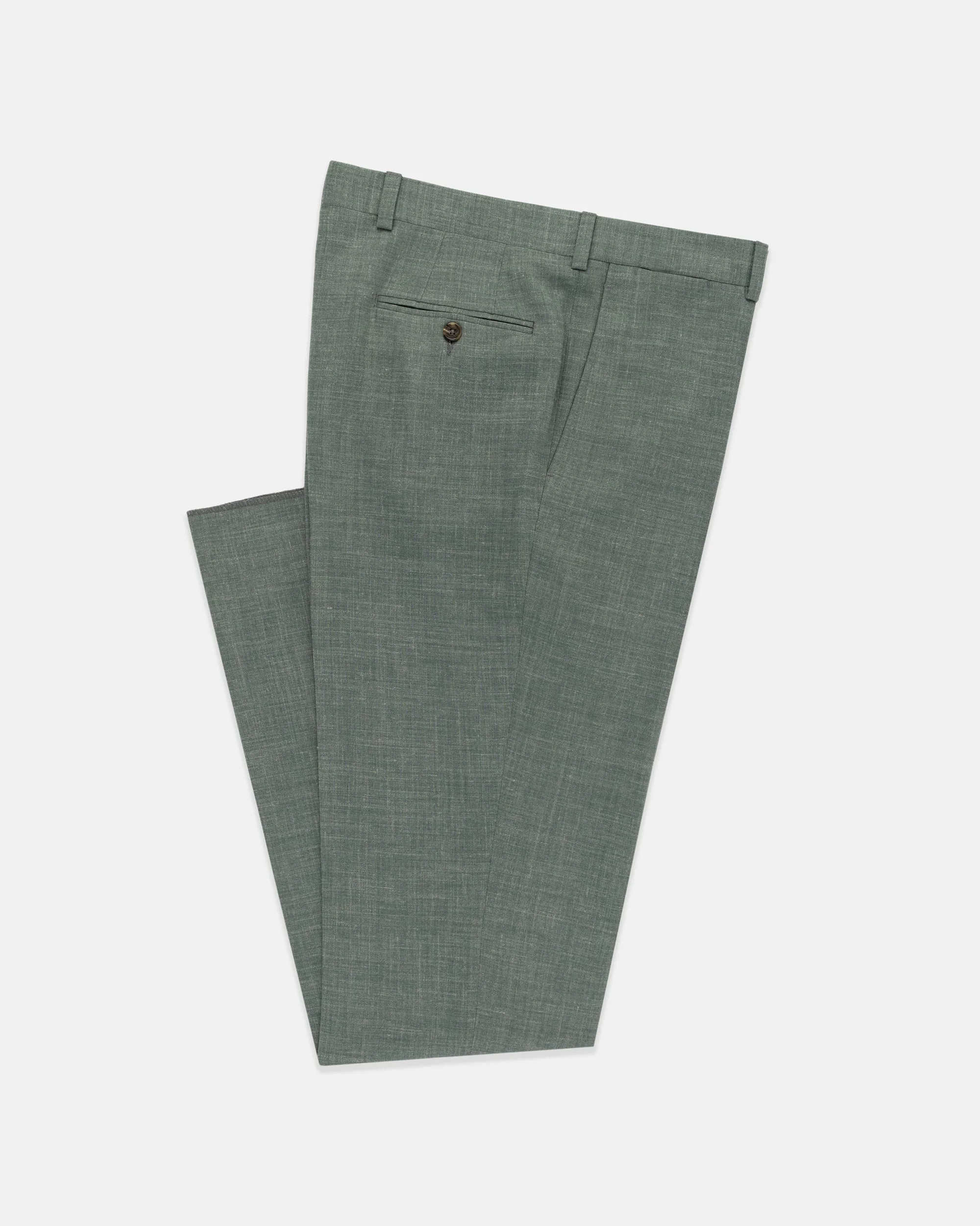 CRASH LINEN TROUSERS - 1
